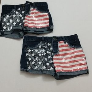Girls marching shorts